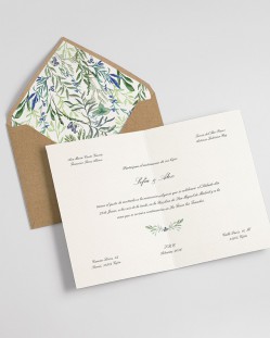 Diptych Card "Wild Hyacinths I"