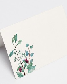 Place Cards "Eucalyptus and...