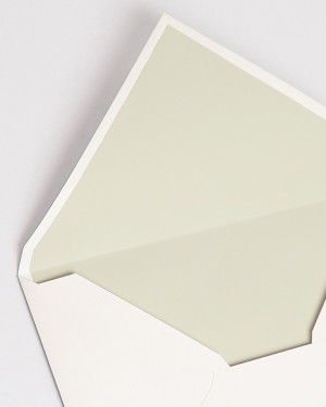 ENVELOPES WITH LINING "OLIVE GREEN"