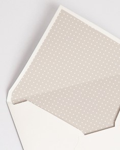 Envelopes with lining...