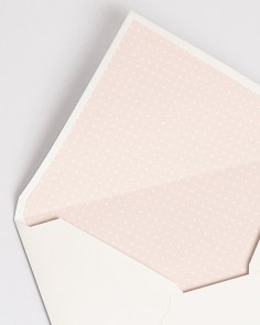 Envelopes with lining "Nude...