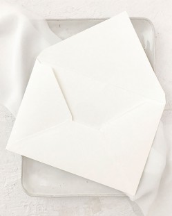 Broken White Envelope C5 for Wedding Invitations