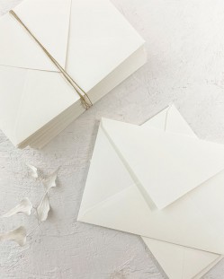 Broken White Envelope C5 for Wedding Invitations