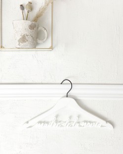 Mother of the Bride Hanger White