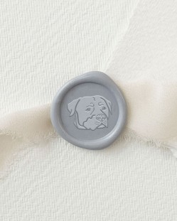 Wax Seal Stamp Rottweiler Dog