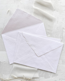 Handmade Premium Light Pink Envelope for Wedding Invitations