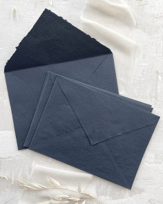 Handmade Premium Dark Blue Envelope