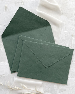 COPY OF EMERALD GREEN ENVELOPE FOR WEDDING INVITATIONS