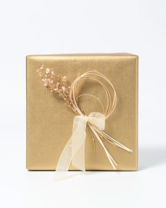 Gold Laid Wrapping Paper
