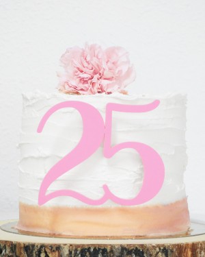 FRONTAL AGE NUMBER CAKE TOPPER