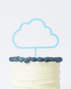 Cloud Cake Topper