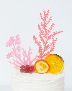 Coral Reef Cake Topper