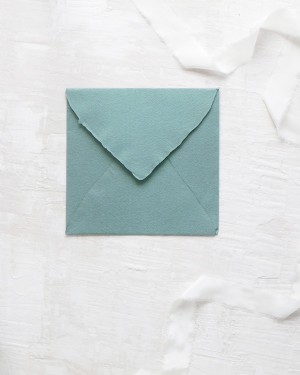 POWDER BLUE HANDCRAFTED SQUARE FOR WEDDING INVITATIONS