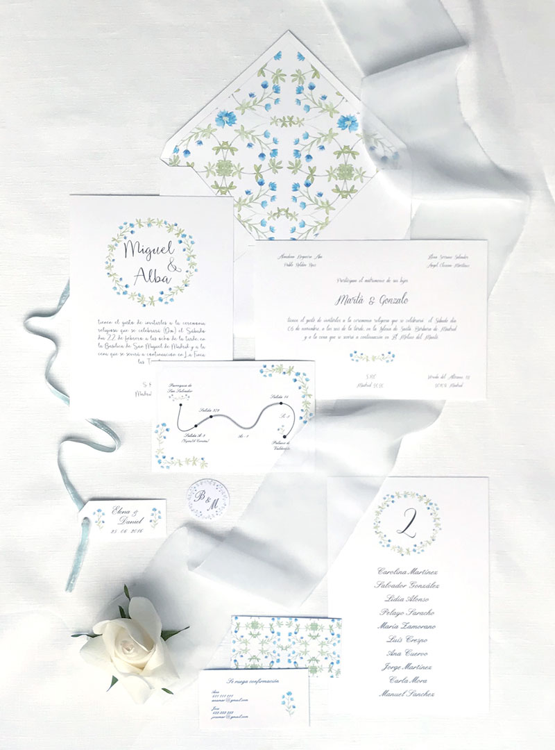 Wedding original invitations